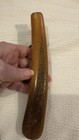 Edo Japanese Stag Antler Tobacco Pipe Case Kiseruztsu With Mixed Metal Signed