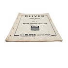 Oliver Parts Book For No  7 Oliver Superior Spreader Form S3-9-w1-1 Orig Print