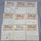 Make It With Leather Pattern Pull Out Sections 45 Piece Lot Various 1974-1985