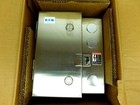 New  Eaton Ecl03c4a2a Nema 4x Stainless Steel Lighting Contactor 30a Cn35dn2 Vn