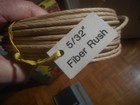 Natural Fiber Rush Cord 1lb Spool 5 32-inch Diameter About 100  Long