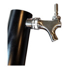 Single Tap Draft Beer Tower Black Bar Pub Kegerator New Open Box