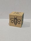 Wooden Alphabet Block Replacement Crafts 1  Vintage Letters O B K 2 Bug Orange