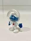 Astronaut Smurf Rare Vintage Toy - Bully W Germany 1969 Red Square