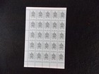 Lot Of 18 Lithuania Stamp Half Sheets  450 Stamps  1 3 5 Rouble With Letters