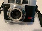 Vintage Kodak Motormatic 35 Camera Ektanar Lens 44mm F 2 8 Leather Case Untested