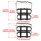 Metal Jerry Can Holder Mount 5 28 Gallons   20l Gas Rack Fuel Gasoline Military