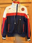 Russian Team Forward Windbreaker Jacket Hooded Track Jacket Usa Xs Eur 38 Rus 44