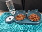 Cat Food Bowl Automatic Water Dispenser Cat Pet Feeder 3 In 1 Pet Feeder Cat Dog