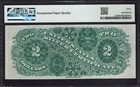 1886  2 Silver Certificate Hancock Note Pmg 30 Epq Fr 243 Item  5005293-003
