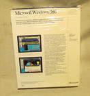 Nib Sealed Microsoft Windows  386 Computer Program -plastic Wrap Tore See Pic 