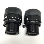 Pair Of Leica 10447160 Adjustable Widefield Stereo Microscope Eyepieces 10x 21b