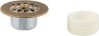 Trip Lever Tub Trim Kit Set  Brushed Gold Overflow  Drain   Strainer