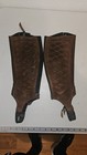 Ariat Classic  Brown Leather  Half Chaps Xxs 