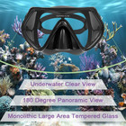 Professional Snorkeling Snorkel Diving Scuba Package Set With Anti-fog Coated Gl