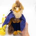 Vtg Disney Store Beauty   The Beast Bean Bag Plush Lot Of 2 Lumiere The Beast