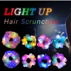 Light Up Hair Scrunchies  Children And Adults