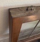 Antique Stained Glass Hanging Window Art Panel Architectural Salvage - 20 25 