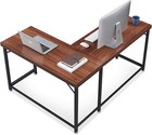 Ivinta L-shaped Computer Desk Home Office Corner Writing Table Workstation