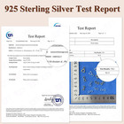 925 Sterling Silver Pinch Bails For Pendants Clasp Connectors Bails For Jewel   