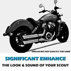 3 0   Slip Ons For Indian Scout Exhaust  Amazing Sound For Indian Scout Muffler