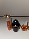 Lot Of 8 Vintage Mini Perfume Partial Fill Bottles Ispahan Givenchy Balenciaga