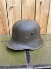 Wwi Austro-hungarian M17 Steel Helmet Original With Repro Liner