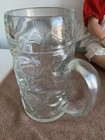 Lowenbrau Glass Beer Mug  8    Tall 4    Wide  No Chips Or Cracks  Great Condition 
