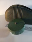 Vintage 1940 Heavy Duty 3m Scotch Tape Dispenser  Cast Iron Whale Tail  Art Deco