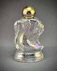 Vintage Avon Winged Princess Swan Iridescent Glass Bottle Occur Perfume 1981