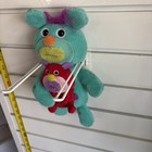 Fisher-price Sing-a-ma-jigs Duet Teal Blue Sound  And Sing Mom Red Baby Plush 