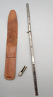 Rare  Antique Hemenway Combo Tool Pocket Compass Trammel Caliper Gauge Rule Case