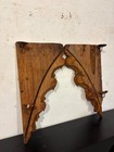 Antique Hand Carved Wooden Arch Frame Christmas Decor Indian Teak Wood Door