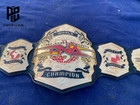 New Tna World Heavyweight Wrestling Championship Belt     4mm Zinc  Adult Size