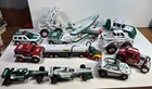 Hess Lot Of 12 Cars  Equip  Plane  And Oil Truck