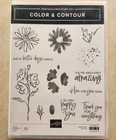 Stampin Up Stamp die Set Bundle   Color   Contour   Used- A Must Have Set  Htf 