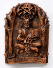 Cernunnos Plaque - Wiccan Celtic Horned God Prosperity Statue - Dryad Design
