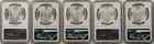     Ms63 Morgan Silver Dollars Pcgs Ngc     1878-1904     P S O Mints