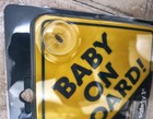 Baby On Board Safety Sign With Suction Cup 