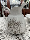 Antique Maddocks Lamberton Works - Large Porcelain Pitcher And Basin