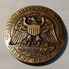 Bill Clinton Second Inauguration 1997 Bronze Commemorative Medal  Politics