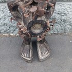 16   7   7  African Traditional Male Nkisi Nail Fetish Statue  Congo Tribal Art 