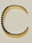 Vtg Sterling  Native American Navajo Turquoise Petite Point  Cuff Bracelet 6-6 2