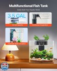 Vevor Fish Tank Aquarium  3 5 Gallon Arch Ultra-clear Gpps Starter Smart Tank