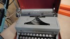 Vtg 1940 s Royal Arrow Manual Typewriter With Case Working Needs Oil cleaning