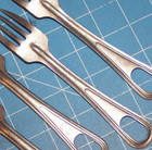 10 Military Fork Mess Utensil Silverware  Shelby P38 Usa