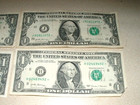 2017  1 Dollar Star Note Lot Of 4 Various Mints  Condition money  Currency  Bill