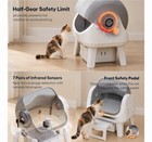 Opentop Self-cleaning Cat Litter Box W  Front Entry Step  Adapter  Liners