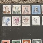 Early Turkey Stamp Lot On Page  2 Sides  Political Leaders  Fiscal Collection