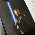 Hayden Christensen Autograph Photograph Coa Signed Photo Star Wars Vtg Movies